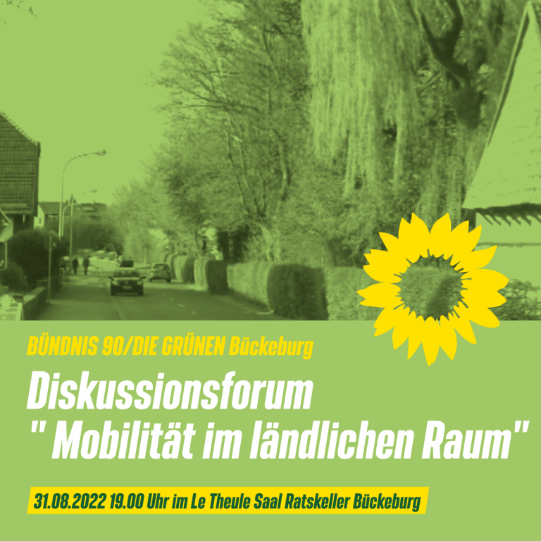 Veranstaltung „Verkehrs- und Mobilitätswende im ländlichen Raum“